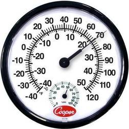 Cooper 212-150-8 Thermometer, Wall, Temperature/Humidity