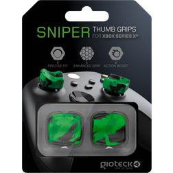 Gioteck STGX Thumb Grips Xbox Series X/S - pluggar/silikonskydd grepp halkfritt sikta hjälpmedel handkontroll