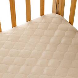 TL Care Baby Company Waterproof Quilted Fitted Portable/Mini Crib pad cover Top