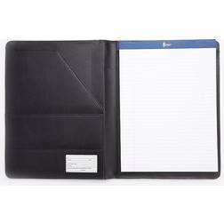 Royce Leather Padfolio, Black