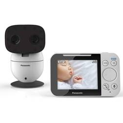 Panasonic Extra Long Range Video Baby Monitor 3.5" KX-HN4001W