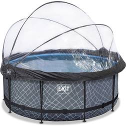 Exit Toys Stone Pool Ø360 cm Grå