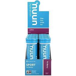 nuun Sport Electrolyte Drink Enhancer Tri-Berry Count