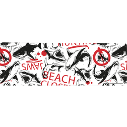 JAWS Beach Closed Mouse Mat