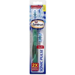 Harmon Arm & Hammer Spinbrush Sonic Pulse Battery Toothbrush Soft