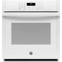 GE JKS3000DN 4.3 Cu. Single Electric Oven Scan-To-Cook Cooking Appliances Ovens Single White