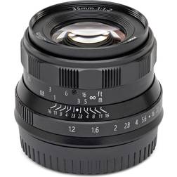 Koah Artisans Series 35mm f/1.2 Large Aperture Manual Focus Camera Lens for Fujifilm FX