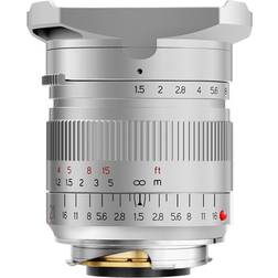 TTArtisan TT Artisan 21 F1.5 ASPH Full Format Lens Connection Leica M Mount Silver Wide Angle Lens