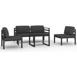 vidaXL 3107788 Lounge-Set, 1 Tisch einschl. 4 Sofas