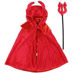 Den Goda Fen Devil Cape w. Wand