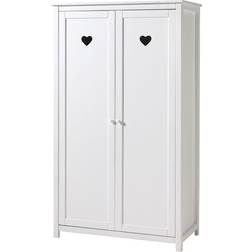 Vipack Armoire 2 Portes Bois Laqué Cour