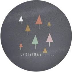 By IWOOT Christmas Round Chopping Board