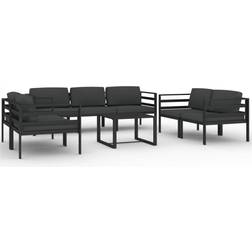 vidaXL 3107797 Lounge-Set, 1 Tisch einschl. 7 Sofas