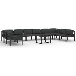 vidaXL 3107817 Loungesæt, 1 borde inkl. 10 sofaer
