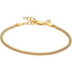 Monica Vinader Heirloom Woven Fine Chain Bracelet - Gold