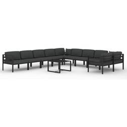 vidaXL 3107828 Lounge-Set, 1 Tisch einschl. 10 Sofas