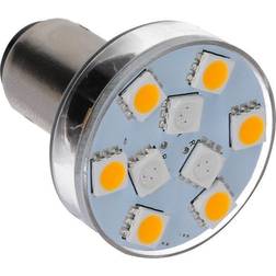 Bajonett LED Lampe BA15S 38mm 10-35V 0.6-1.4W 5/10W