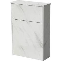 Wickes Tallinn White Marble Toilet Unit 890 x 600mm