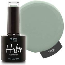 Halo by Pure Nails Gel Nails Greens 8Ml Sage