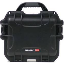 Nanuk 905 Case, 12-1/2"L x 10"W x 6"H, Black