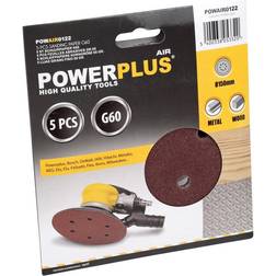 PowerPlus Slibeskiver Excentersliber 150 K60 POWAIR0122