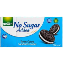 Gullón No Sugar Added Twins Cocoa Sandwich Biscuits
