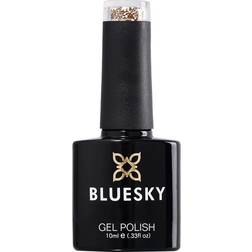 Bluesky Glitter Collection Gel Polish Aqua Luxury Gold 10ml