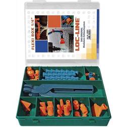 Loc-Line HoldTec Kølevæskeslangesamling Flexi-Box 1/4''