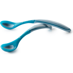 Oopsy Skedar med värmesensor 2-pack Blå/grön