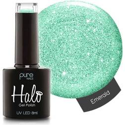 Halo by Pure Nails Gel Nails Greens 8Ml Emerald