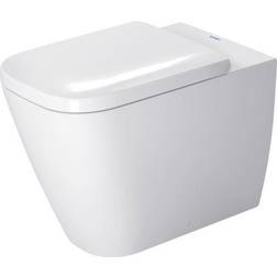 Duravit Happy D.2 back-to-wall toalett med HygieneGlaze, vit