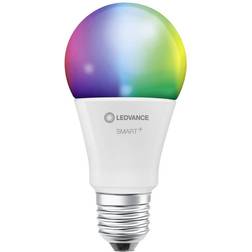 LEDVANCE Smart LED-lampa med WiFi teknik, E27-bas, matt optik,RGBW-färger som kan ändras, ljusfärg som kan ändras (2700K-6500K) 806 Lumen, ersätter 60W-belysningsmaterial smart dimbar, 3-Pack