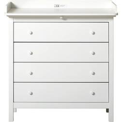 Oliver Furniture Puslekommode Med 4 Skuffer