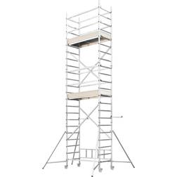 Hymer 7089407 Folding Mobile Scaffold Tower Module 1 2 3 4.65m Platform Height