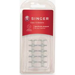 Singer Bobbins Pack of 10 Clear