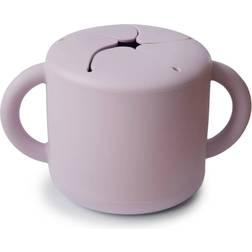 Mushie Snack Cup, Soft Lilac