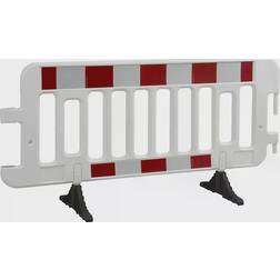 Barrier fencing, HDPE, reflective film, without