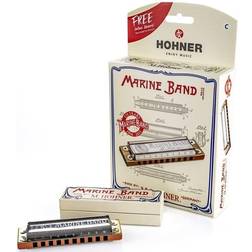 Hohner 125th Anniversary Marine Band C Box