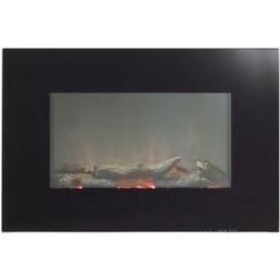 Dimplex Sp9 Black Glass Effect Electric Fire