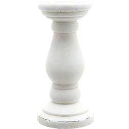 Hill Interiors Matt White Ceramic Candle Holder