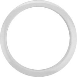 Ahead Bass Drum O 5 inch Port Hole in White