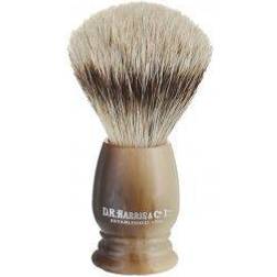 D.R. Harris Handmade Luxury Super Badger Rakborste Horn