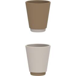 Liewood Rachel Cup 2pack Kopper hos Magasin Oat/sandy Mix