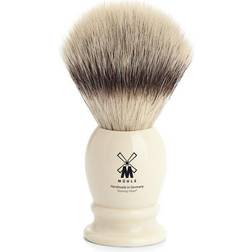 Mühle Silvertip Fibre Barberkost, 21 mm, Classic, Hvid Kunstharpiks