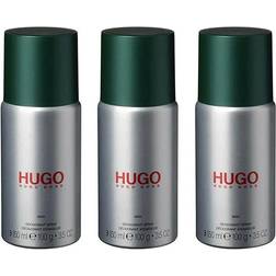 HUGO BOSS Hugo Man Deo Spray 150ml 3-pack