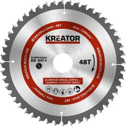 Kreator Rundsavsklinge 185 mm ALU 48 HM tænder