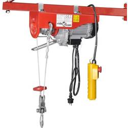vidaXL elektrisk hejseværk 1000 W 300/600