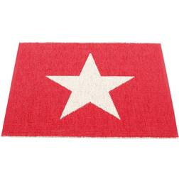 Pappelina Viggo Small One, B70 L90, Red-Vanilla Rød, Sort, Beige cm