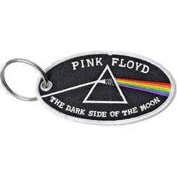 ROCK OFF Floyd Nyckelring Dark Side The Moon Oval White Border