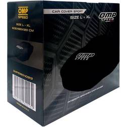 OMP Car Cover Black Inside